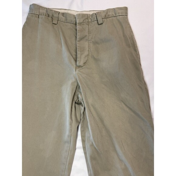 Dockers K-1 Cramerton Cloth Khakis US Army Military Made in USA Heavy 90s 32x30 - Picture 1 of 10